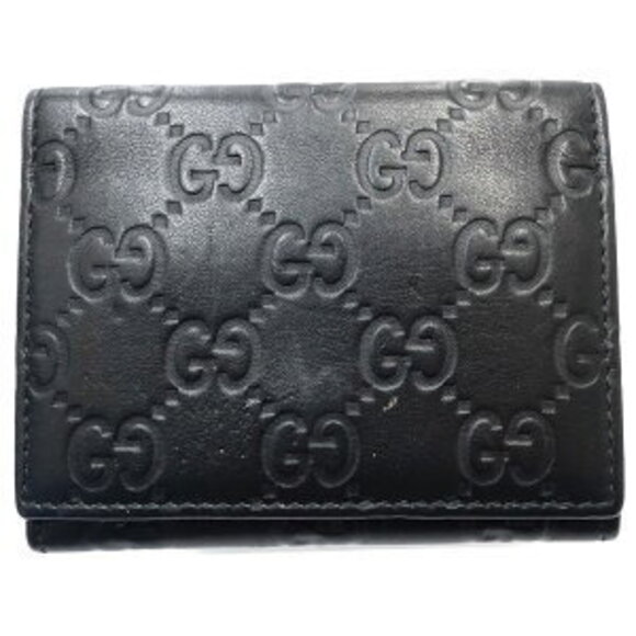 Gucci Card Wallet Guccissima leather black - Picture 2 of 10